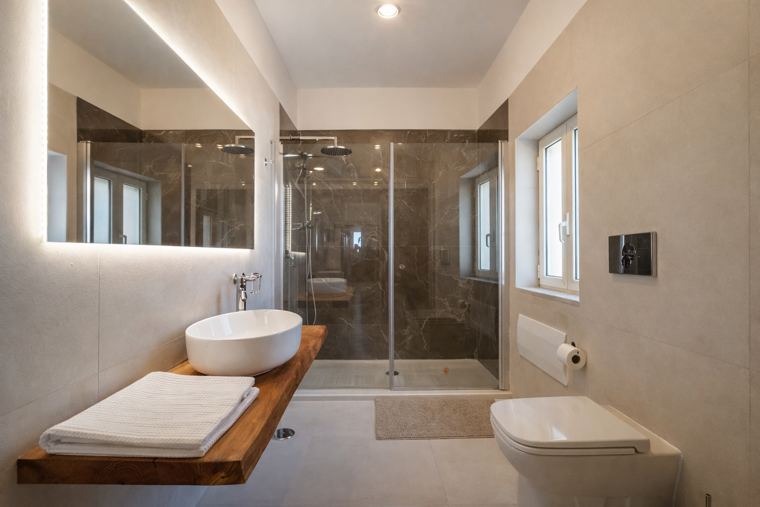 Sea view from terrace